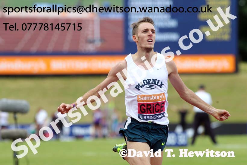 Charlie Grice (Brighton Phoenix), 2014 Sainsbury's British Championships. Photo: David T. Hewitson/Sports for All Pics